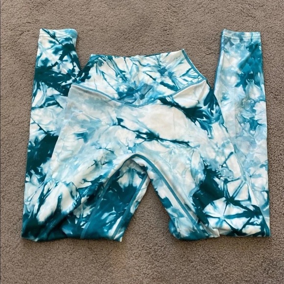 Balance Athletica Tye Dye Oasis Leggings. XS - Picture 3 of 5